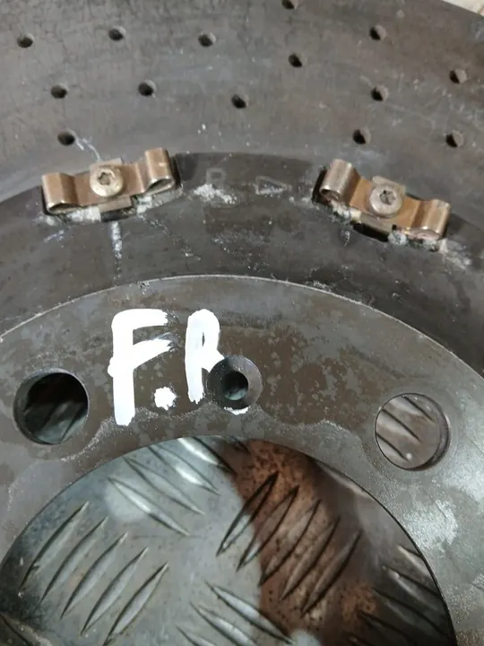 Disque de frein céramique Porsche 991 avant droit OEM 991 Turbo image 3