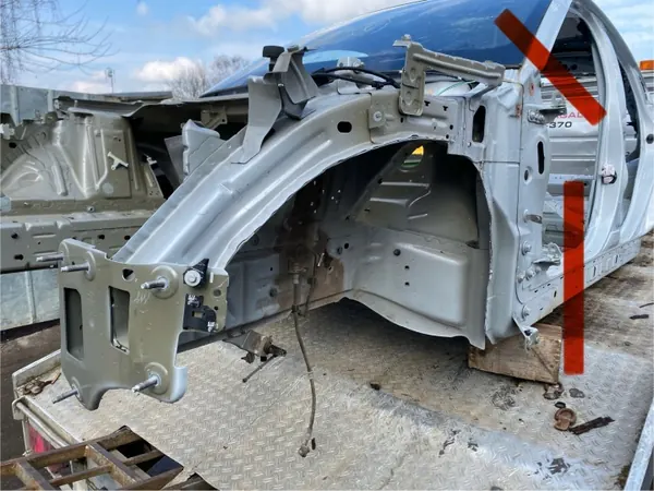Aile avant gauche Ford Mustang Mach-E 2022 d'occasion OEM 208027 image 2