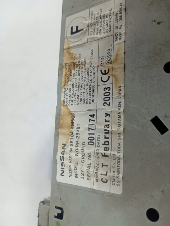 Nissan X-Trail T30 CD-Wechsler OEM M1S18100011648 image 5