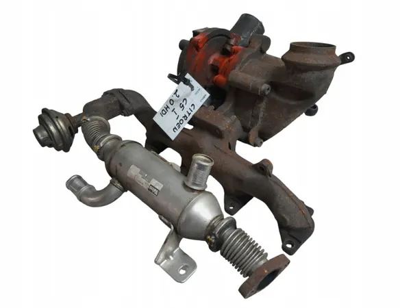 Turbocompressor usado OEM K03-408733 para Citroen C5 2.0 HDI image 3