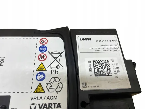 AGM Start-Stop Akku OEM 9878488 12V 50Ah image 4