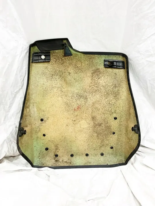 BMW E46 Cabrio istuimen selkäntasku OEM 8255674 Musta image 5