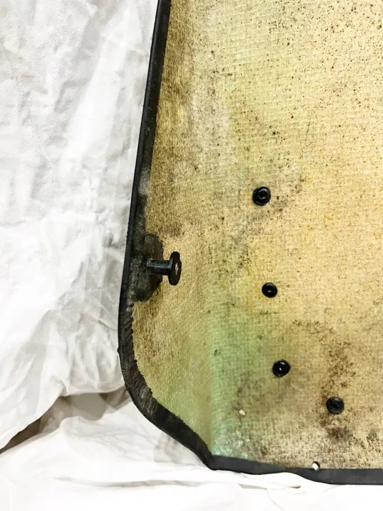 BMW E46 Cabrio istuimen selkäntasku OEM 8255674 Musta image 6