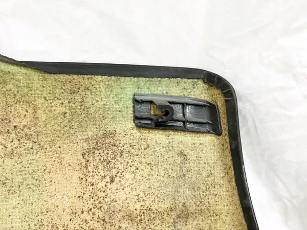 BMW E46 Cabrio istuimen selkäntasku OEM 8255674 Musta image 9