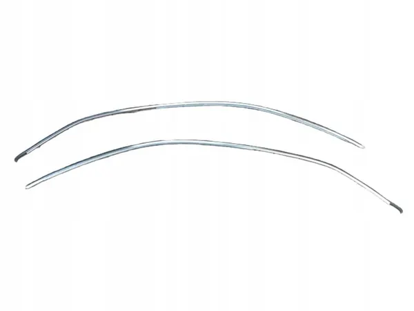 Audi A5 8T Moldura Cromo Teto Esquerda Direita 8T0853704 image 2