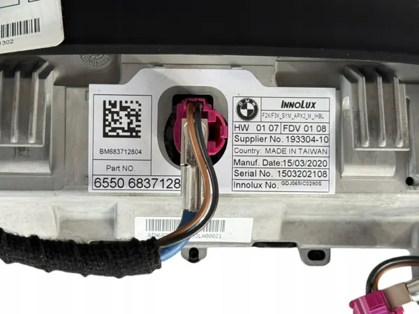 Radio-Navigointinäyttö OEM 6837128 BMW 2-sarja image 7