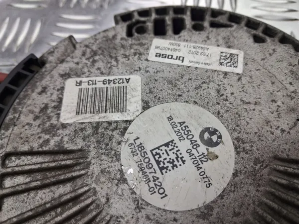 BMW Radiatorventilator OEM 7594611 F01 F10 image 4