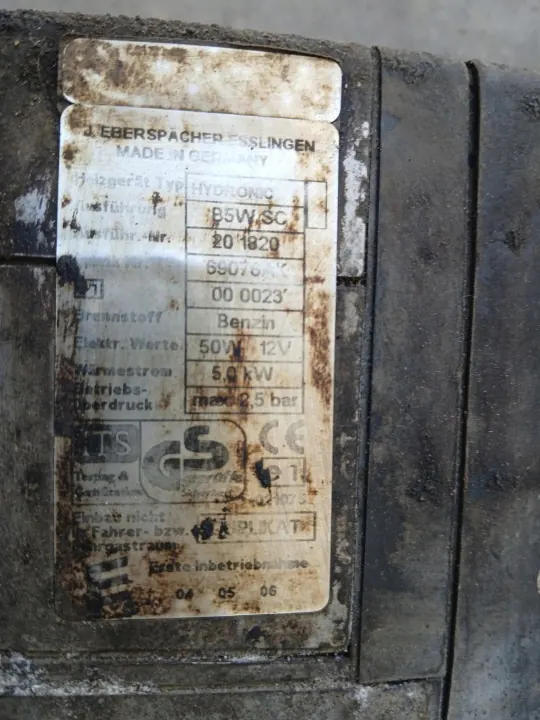 OEM B5WSC apulämmitys Ford Mondeo MK4 2009 image 3