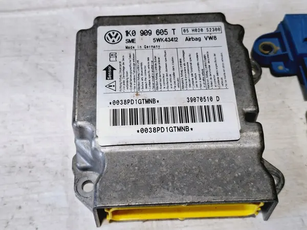 VW Golf V Airbag-Sensor-Modul 1K0909606C image 2