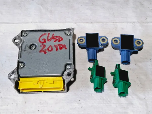 VW Golf V Airbag-Sensor-Modul 1K0909606C image 4