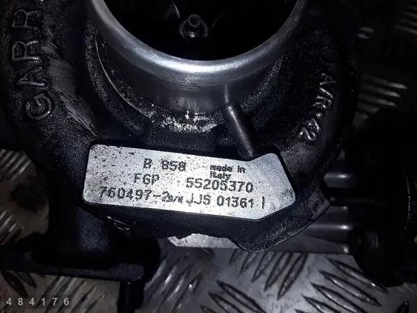 2006 Alfa Romeo 147 Turbocompressor 1900jtd 55205370 image 3