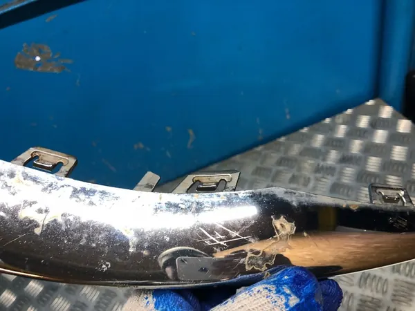 Rivestimento paraurti anteriore Mercedes-Benz A2058858702 image 6