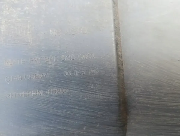 Framstötfångar Spoiler 96945165 Chevrolet Captiva image 9