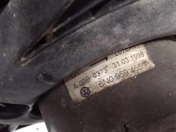 Elektrisk kylfläkt Volkswagen Polo III 1998 OEM 6N0959455P image 4