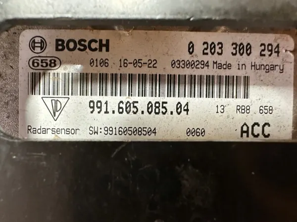 Support Capteur Radar Porsche OE OEM 99160508504 image 9
