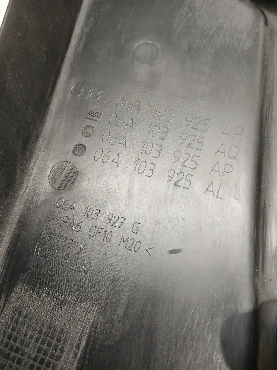 Motorabdeckung OEM 06A103925AR für Audi A3 8L 1.6 image 3