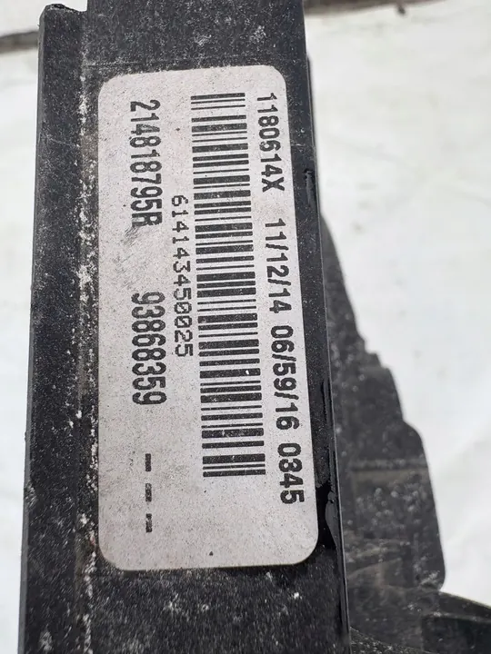 TRAFIC III VIVARO B 1.6 Kylarrubrik 214818795R image 3