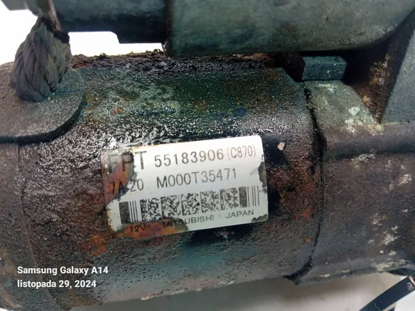 Motor de arranque M000T35471 Alfa Romeo 159 SW image 5