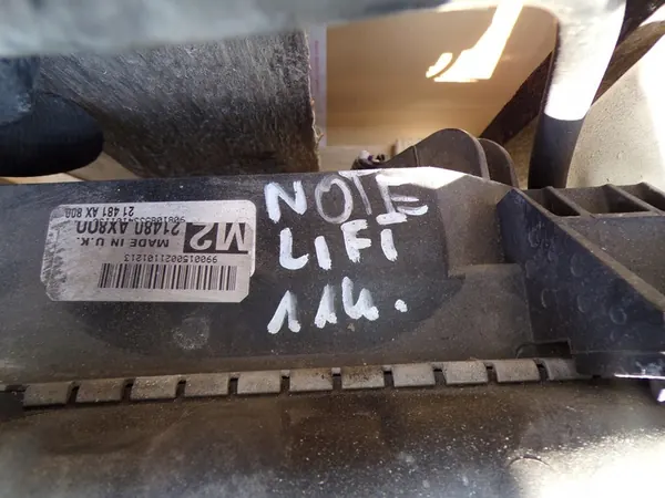 NISSAN NOTE E11 Jäähdyttimen Tuuletin 21410AX600 image 2