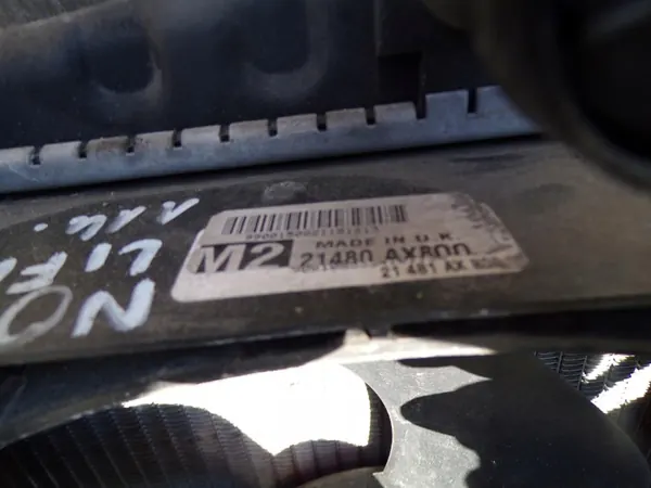 NISSAN NOTE E11 Jäähdyttimen Tuuletin 21410AX600 image 5