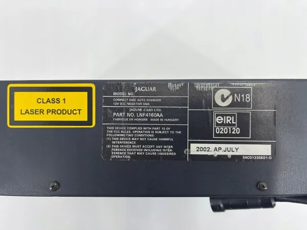 Changer CD Jaguar XJ X308 OEM LNF4160AA 4.0L image 7