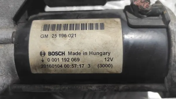 Motor de arranque Opel Corsa E 1.4 OE 25196021 image 3