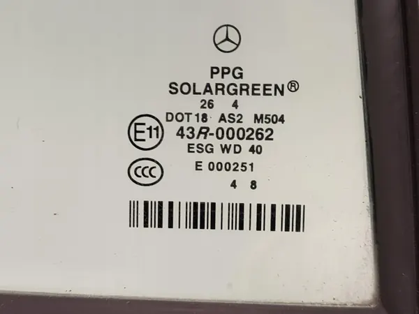 Hintertürscheibe OEM 2117300455 Rechte Seite Mercedes E W211 image 3