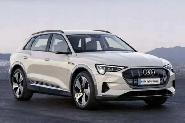 Audi Q8 e-tron vasen eturapistinauha OEM 4KE837475 image 10