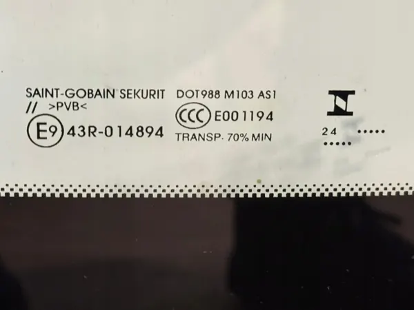 Begagnad vindruta OEM MM_43R-014894 för Opel Corsa F image 3