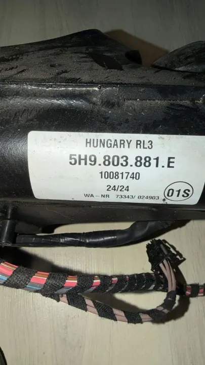 Kit de Engate VW Golf VIII Usado OEM 5H9803881E image 3