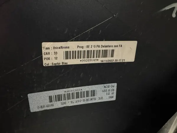 Paraurti anteriore Seat Arona FR LIFT 6F9807221F image 10