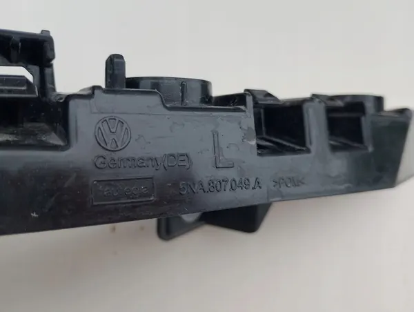 VW Tiguan II 5NA Guia de Parachoque Frontal Esquerdo 15-20 image 3