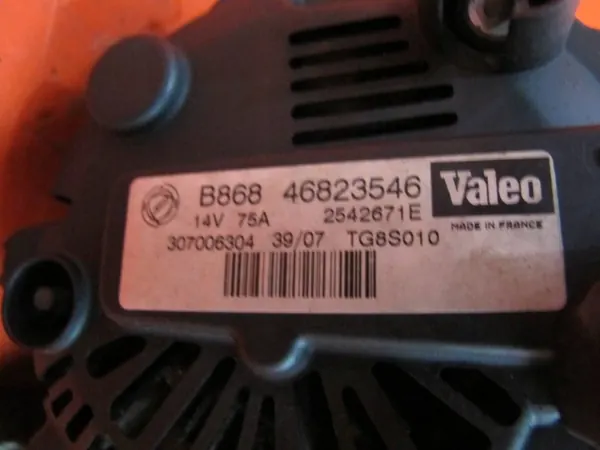 FIAT 500 1.3 MJ Vaihtovirtageneraattori 46823546 image 4