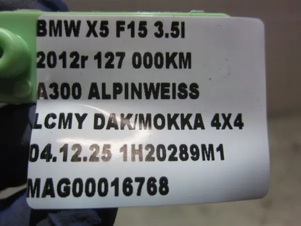 BMW OEM 7290653 Hitteschild voor X5 F15/F16 Uitlaat image 6