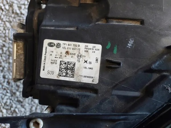 Farol Xenon LED Direito Completo VW Touareg II Lift 14-18 image 5