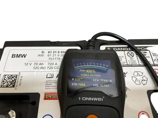Batterie EFB OEM 6806756 12V 70Ah pour BMW image 7