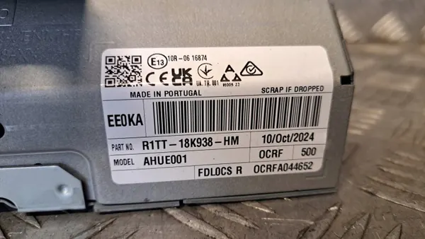 Radio Ford Puma MK2 OEM R1TT-18K938-HM Usado image 5