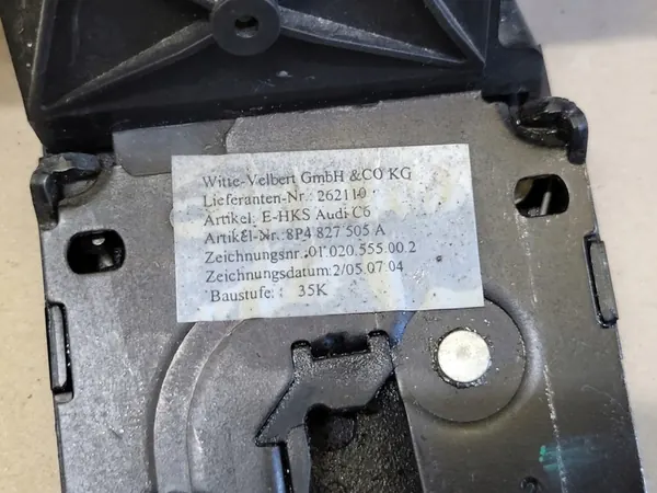 Audi A3 8P Baklucka Lås 8P4827505A OE image 4