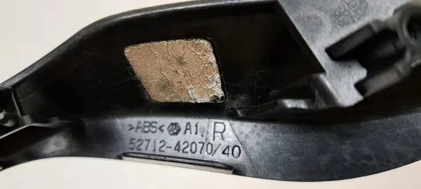 TOYOTA RAV4 IV Oikea Krominen Puskuri Trim OEM image 5