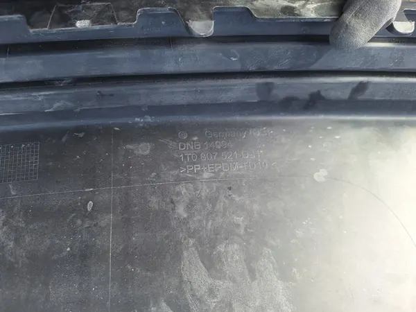 VW Touran 1T0 Spoiler Paraurti Posteriore 1T0807521D-H image 6