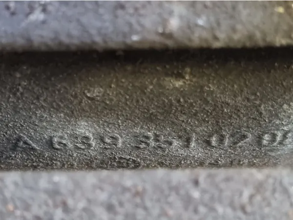 Diferencial traseiro Mercedes-Benz Vito W639 2005 A6393503014 image 6