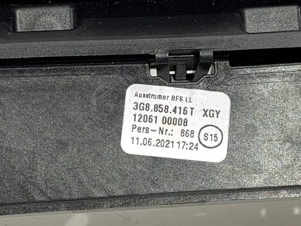 OEM 3G8858416T Front-Lüftungsgitter VW Arteon image 7