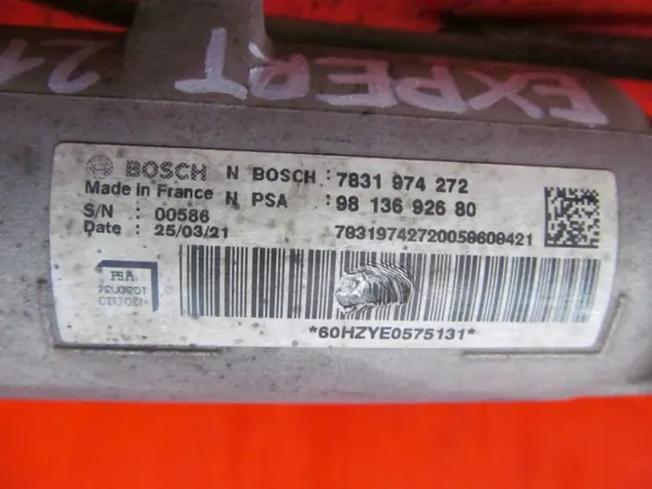 OEM 9813692680 Direção Usada para Furgões image 6