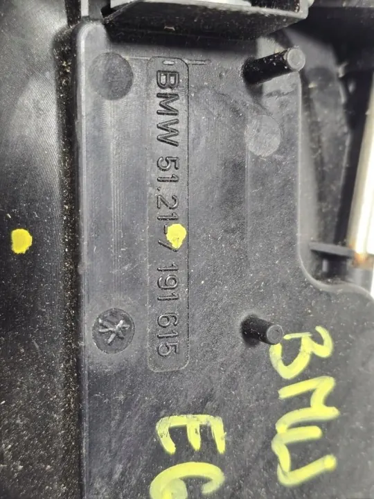 BMW Ovenkahvan Pohja OEM 7191615 Vasen Etu image 5