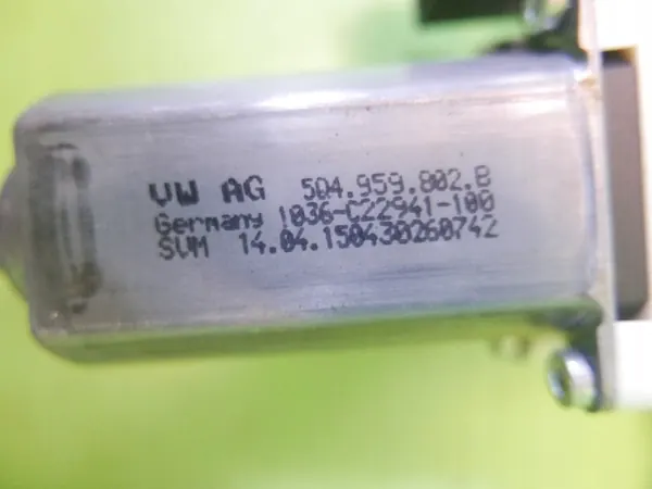 Mecanismo de vidro elétrico dianteiro direito VW Golf VII 5G4837462H image 6