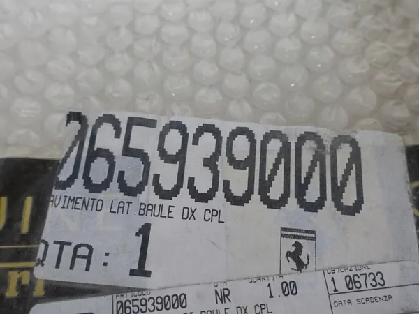 FERRARI 575 550 Panneau Arrière Droit Couverture Renforcement image 7