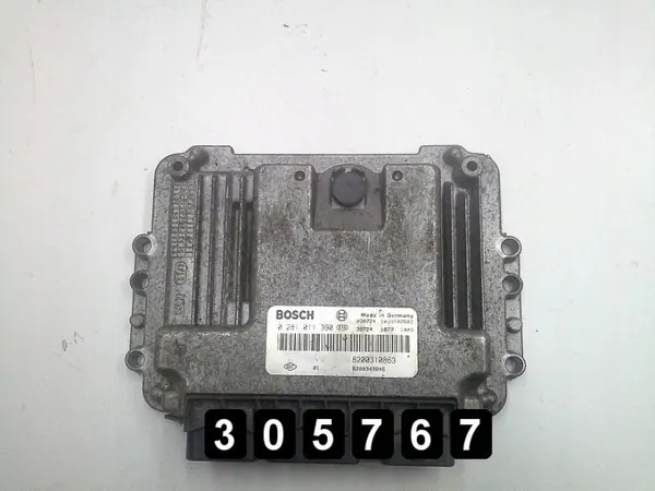 ECU Renault Megane OEM AM-305767 2003 image 2