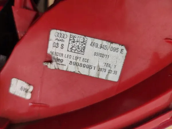 Luz trasera AUDI A6 C6 08- Izquierda image 9