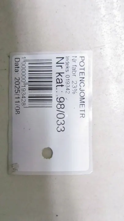 Gaspedal-Potentiometer OEM 7700313060 für Trafic/Vivaro II image 5