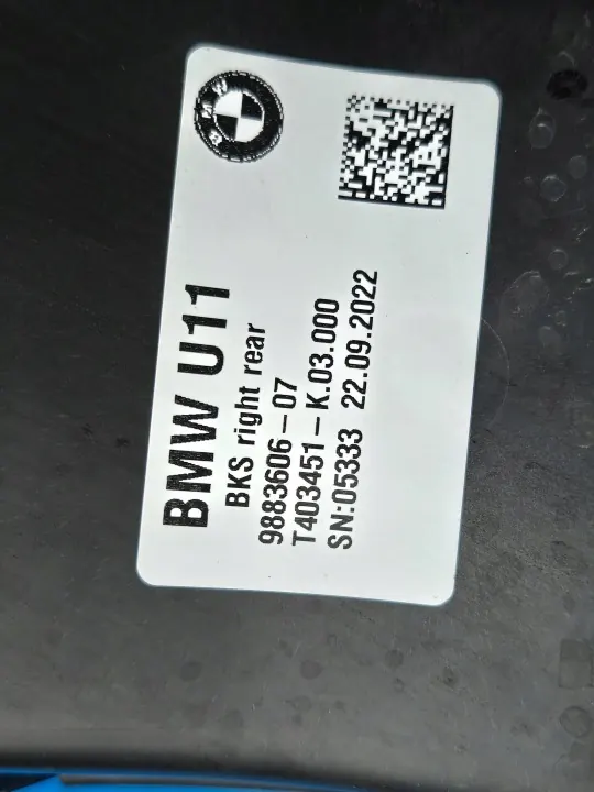 OEM 9883606 Jarrun ilman kanava etu oikea BMW X1 U11 image 5
